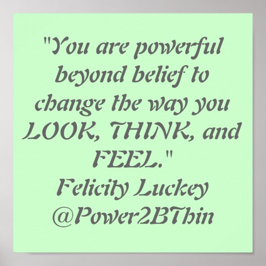 Poster Puissant au-delà de la croyance (Devant)