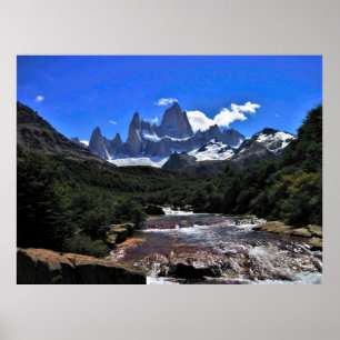 Poster Puissant Cerro Fitz Roy