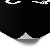 Poster Puisse Le Café Bean Avec Vous Boire Pun Dark BG (Coin)