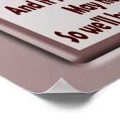 Poster Puissent ceux qui nous aiment — Art (Coin)