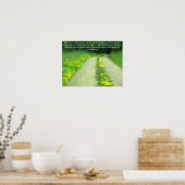 Poster Puissent Les Fleurs Aligner Votre Chemin...Bénédic (Cuisine)