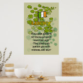 Poster Puissiez-vous avoir des poches lourdes et un coeur (Cuisine)