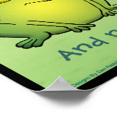 Poster Puissiez-Vous Jamais Trouver Des Grenouilles Dans  (Coin)