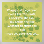 Poster Puissiez-vous toujours avoir des murs pour ... - C (Devant)