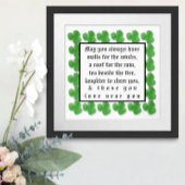 Poster Puissiez-vous toujours avoir des murs pour les ven