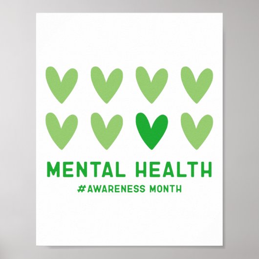 Poster Puissions-nous porter le Mois vert de sensibilisat (Devant)