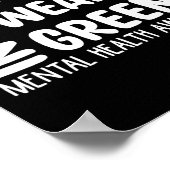 Poster Puissions-nous porter le Mois vert de sensibilisat (Coin)