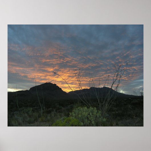 Poster Puits de Dugout - Big Bend, Texas (Devant)