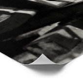 Poster Puits de pétrole vintage (Coin)