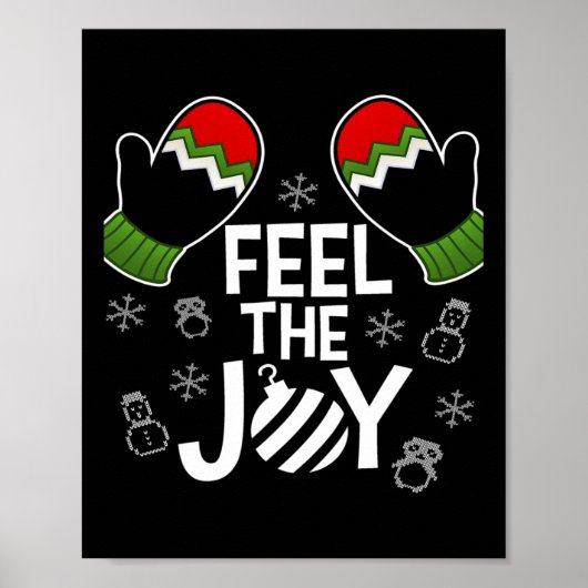 Poster Pull de Noël laid (Devant)
