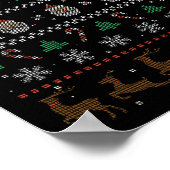 Poster Pull de Noël moche de Noël (Coin)