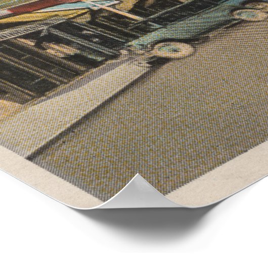 Poster Pullman, WAView de Main StreetPullman, WA (Coin)