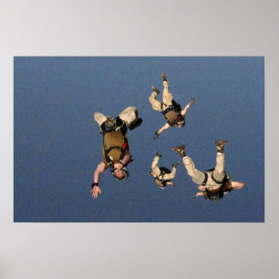 Poster Pullovers aéroportés