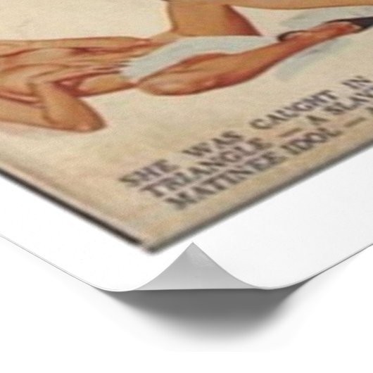 Poster Pulpe lesbienne (Coin)