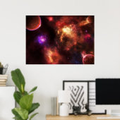 Poster Pulsar Nebula (Bureau à domicile)