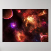 Poster Pulsar Nebula (Devant)