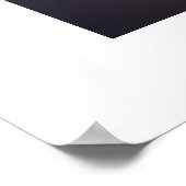 Poster Pulse d'illusion uniforme - Unicorne (Coin)