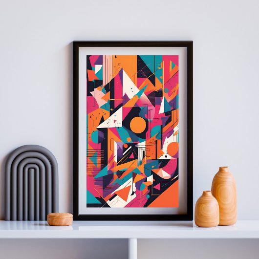 Poster Pulse Prismatique