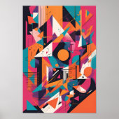 Poster Pulse Prismatique (Devant)