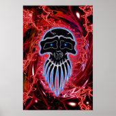 Poster Pulse Red Design (Devant)