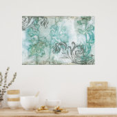 Poster Pulvérisateur de fleurs non embellisé III (Cuisine)