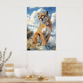 Poster Puma I Cougar (Cuisine)