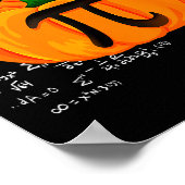 Poster Pumpkin E Math Funny Halloween Thanksgiving Day (Coin)