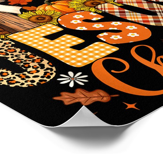 Poster Pumpkin Sce And Jesus Christ Funny Fall Christian (Coin)