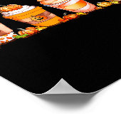 Poster Pumpkin Sce Latte, Fall Coffee, Pumpkin Sce Thanks (Coin)