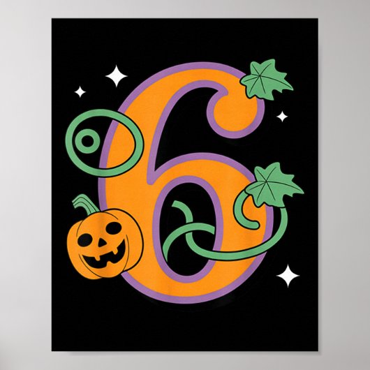 Poster Pumpkin Six Seven 67 Matching 6 Halloween Couple (Devant)