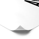 Poster Pun Ass-vocado Drôle Avocado (Coin)