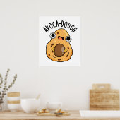 Poster Pun Avoca-pâte drôle Avocado amusant (Cuisine)