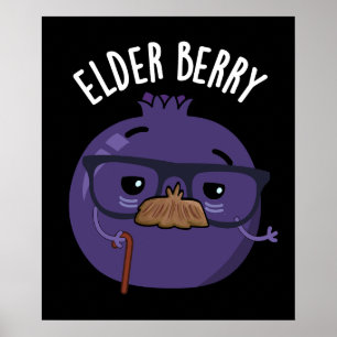 Poster Pun de Berry Amusant aux Anciens