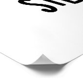 Poster Pun de nourriture amusant Bun vapeur (Coin)