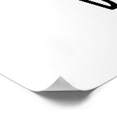 Poster Pun Dinosaure Irritée Dino-sore (Coin)