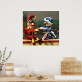 Poster Punch et Judy (Cuisine)