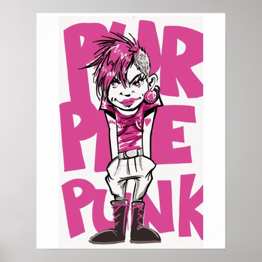 Poster Punk (Devant)