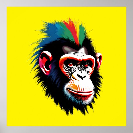 Poster Punk Chimp (Devant)