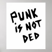 Poster Punk n'est pas ded Persépolis (Devant)