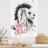 Poster punks non morts (Cuisine)