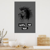 Poster punks non morts (Cuisine)