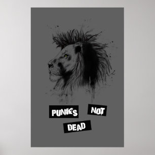 Poster punks non morts