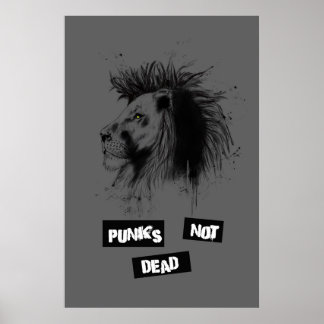 Poster punks non morts