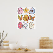 Poster punni, rétro, vintage (Cuisine)