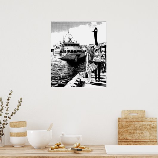 Poster Punpun En Mer (Cuisine)