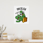 Poster Puns de cactus drôles et épineux  (Cuisine)