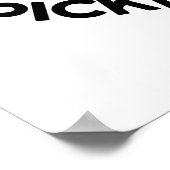 Poster Puns De Nourriture Picker Mon Fancy Amusant Pun De (Coin)