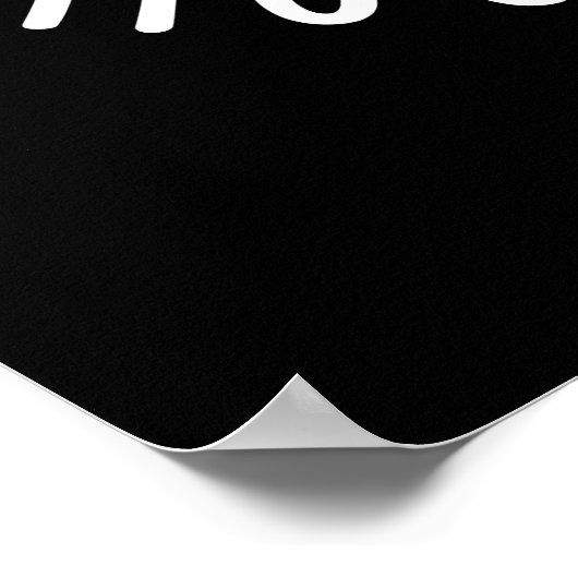 Poster Puns de vache Vraiment Moooooooooooooooooh amusant (Coin)