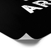 Poster Puns Oeil Sont Cornea Funky Body Pun Dark BG (Coin)