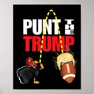 Poster Punt The Trump Drôle Politique